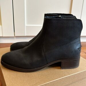 Lucky brand black booties